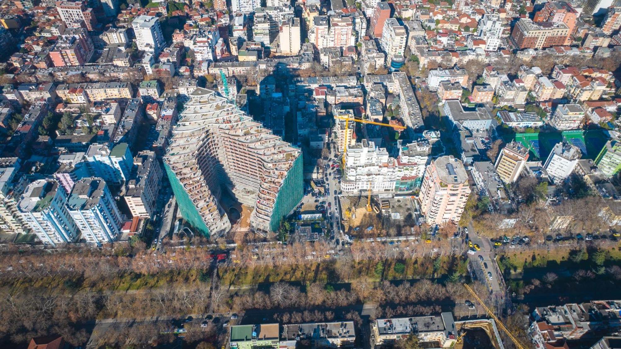 Hotel Aria Тирана Экстерьер фото