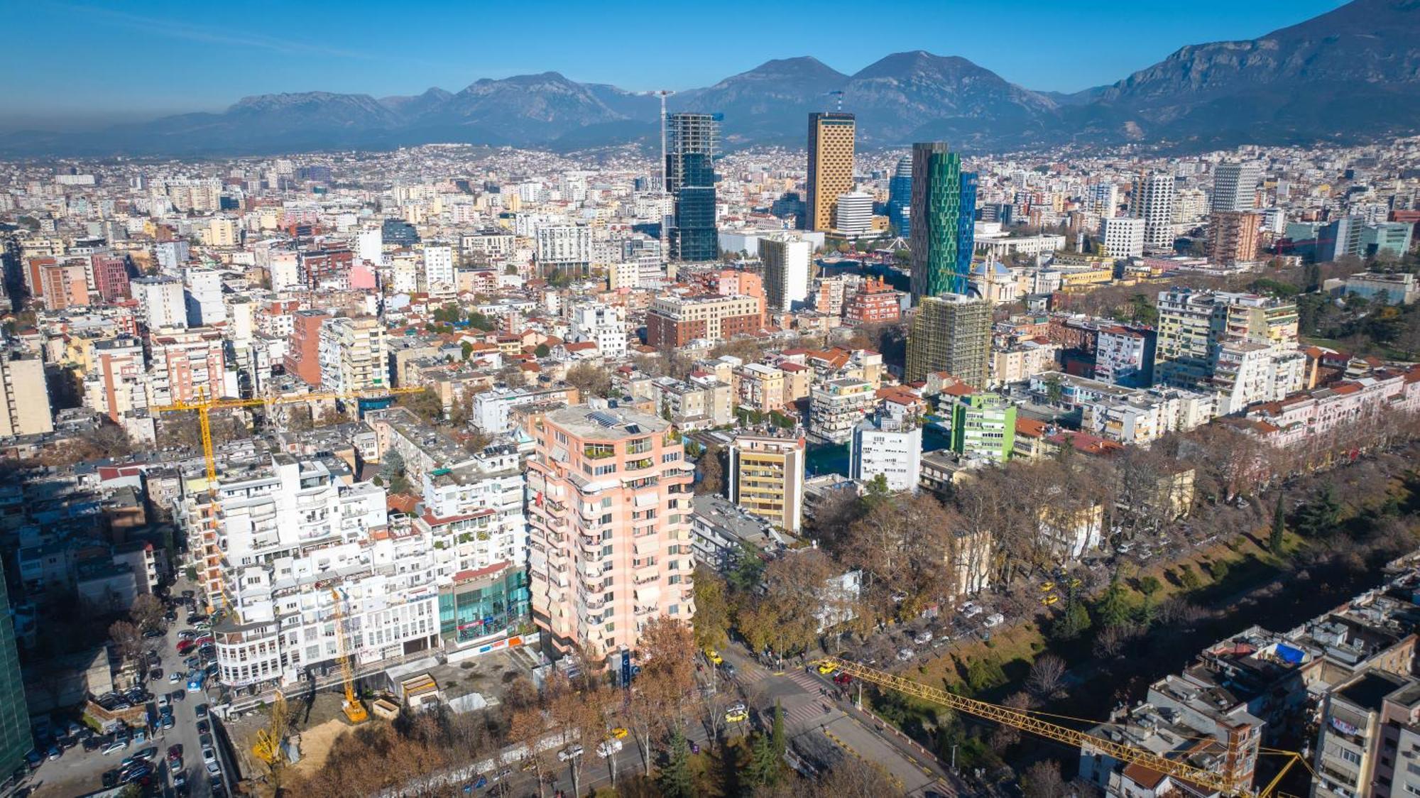 Hotel Aria Тирана Экстерьер фото