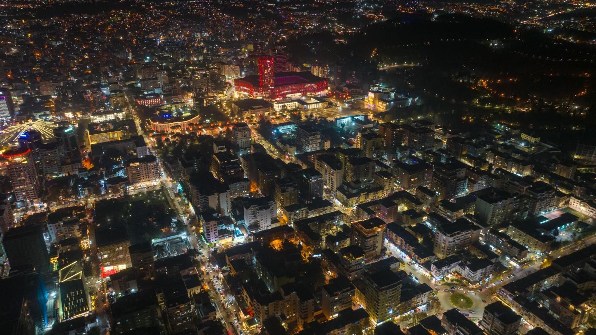 Hotel Aria Тирана Экстерьер фото